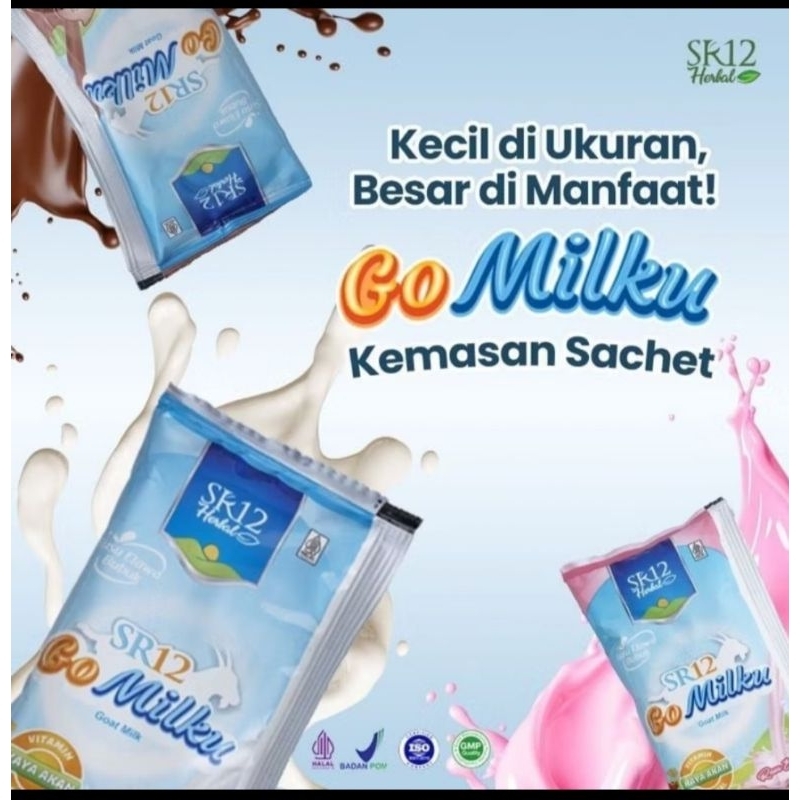 

Gomilku SR12 perenceng 10 sachet 25g susu kambing etawa susu kesehatan
