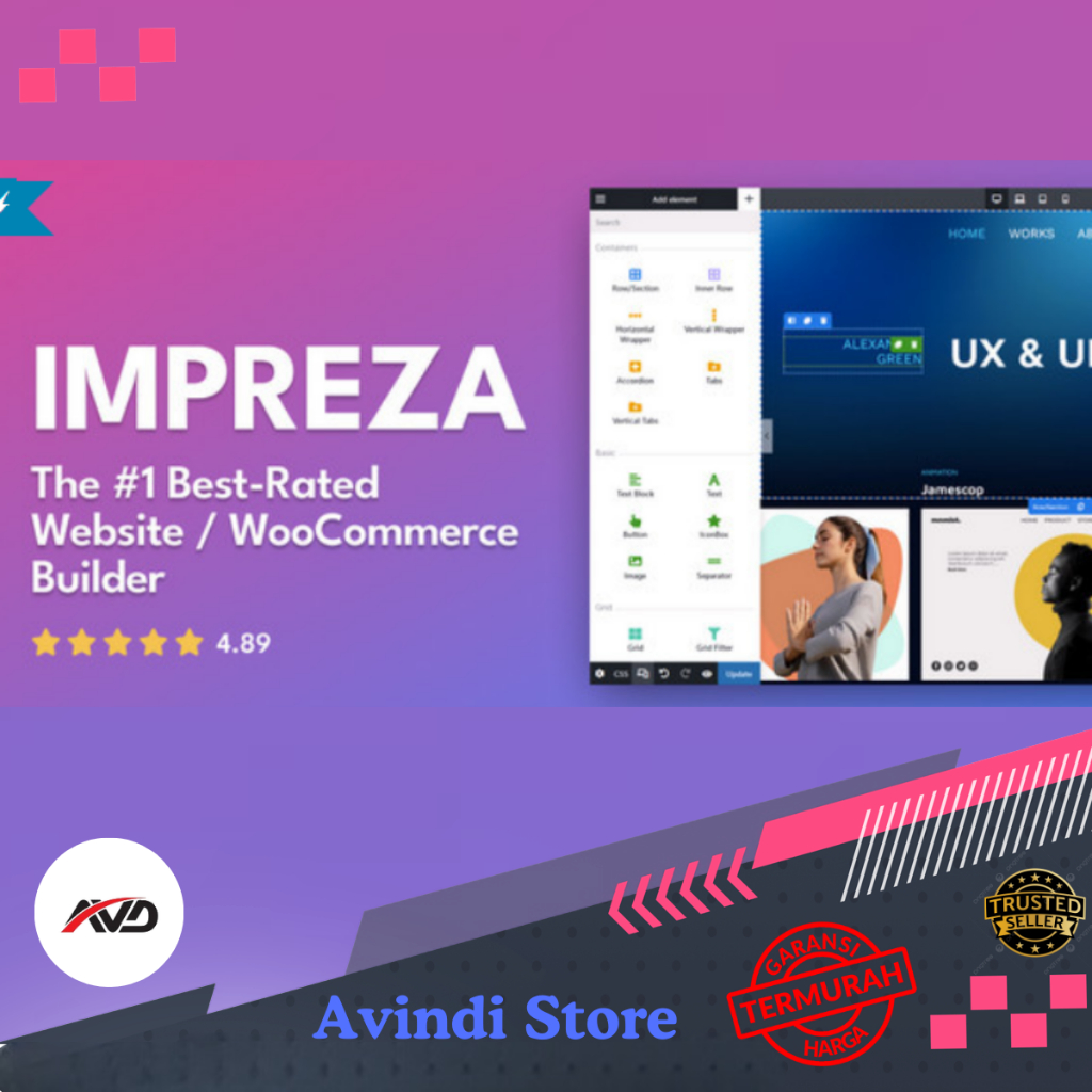 Impreza – WordPress Website and WooCommerce Builder