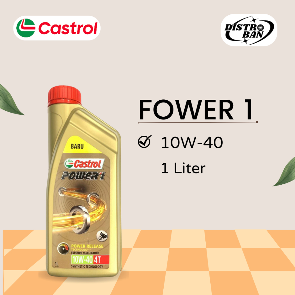 Oli Motor Castrol Power 1 10W-40 1L