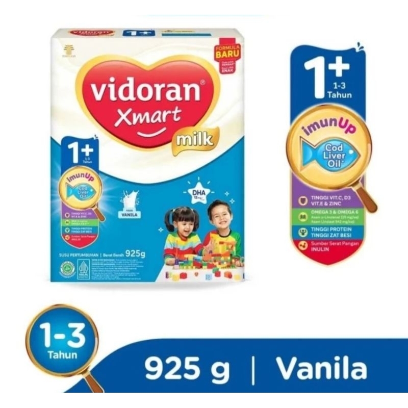 

Vidoran Xmart 1+ Vanilla/Madu 925gr