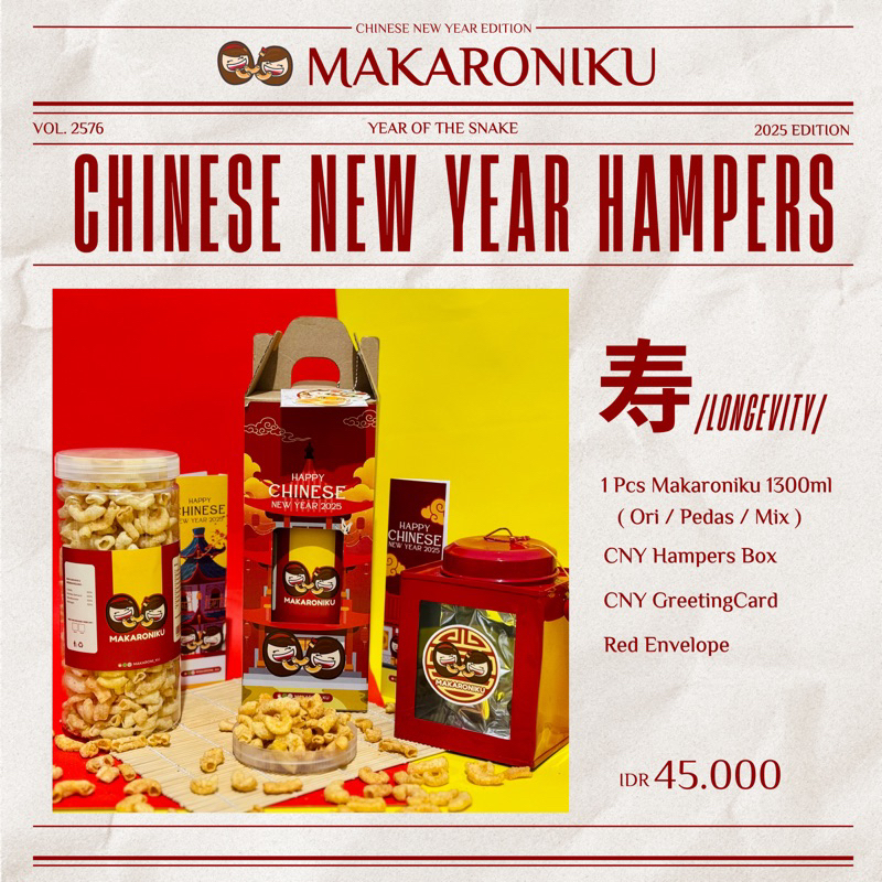 

Longevity - CNY Hampers by Makaroniku