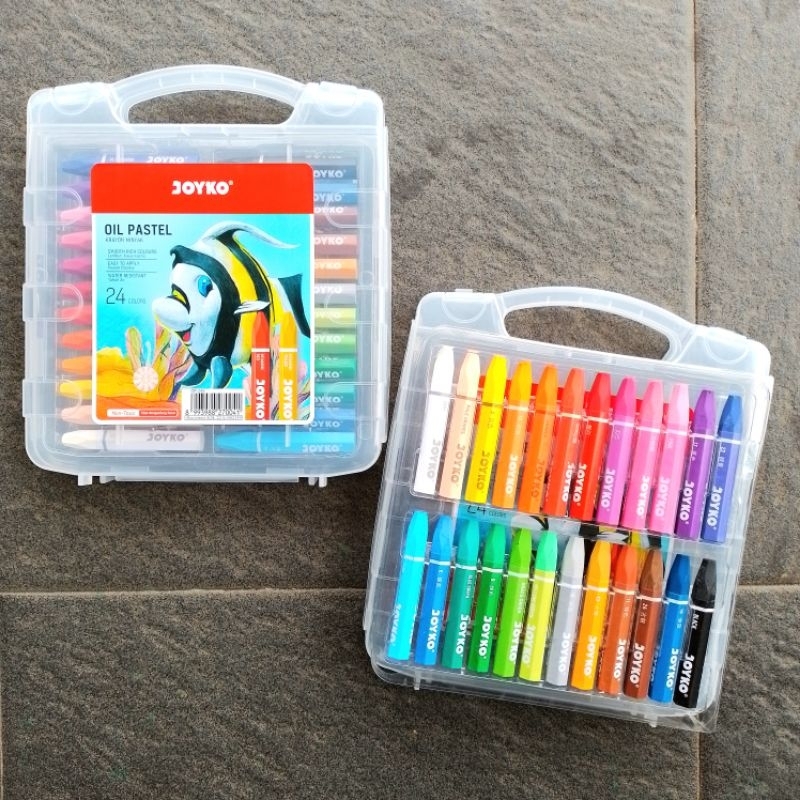 

MilL Crayon Oil Pastel Joyko 24 Warna ( Set ) [ Original ]