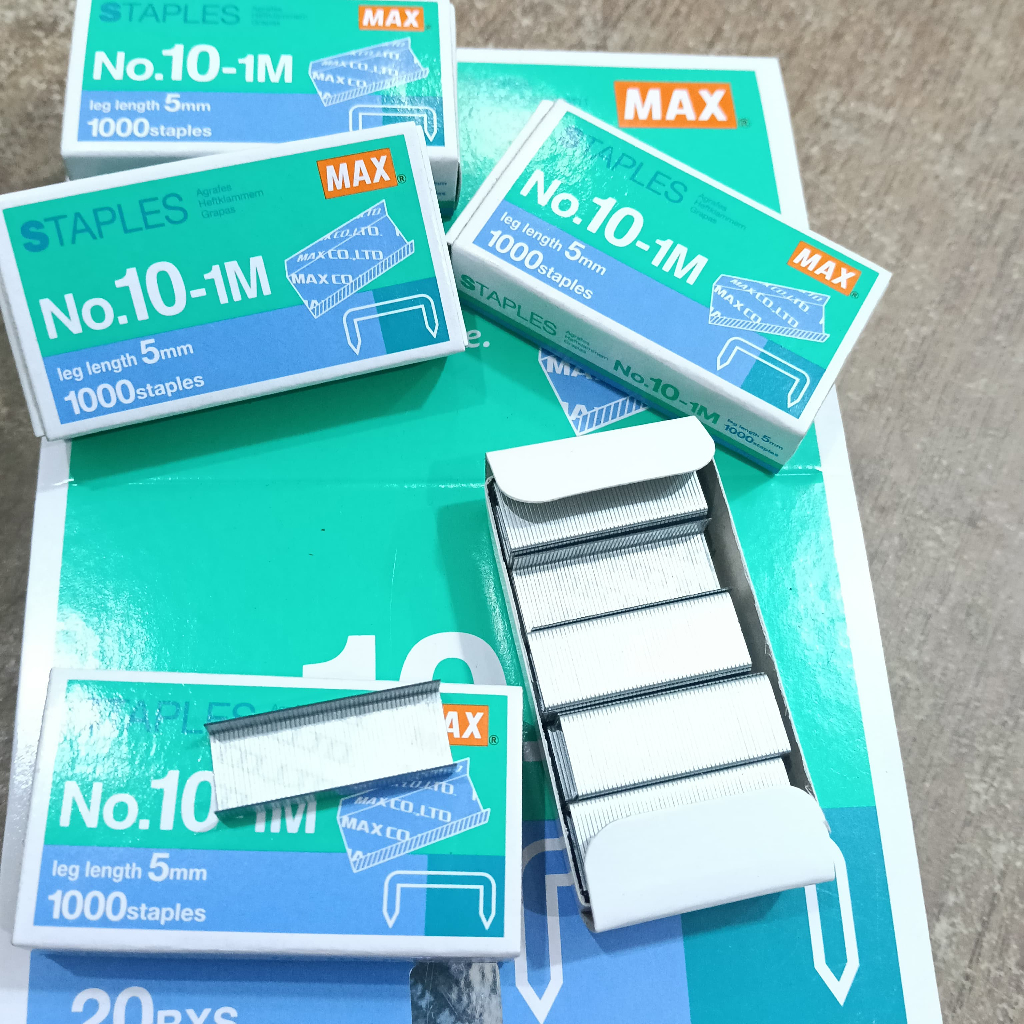 

ISI STAPLES MAX HD-10 KECIL NO. 10-1M ORIGINAL