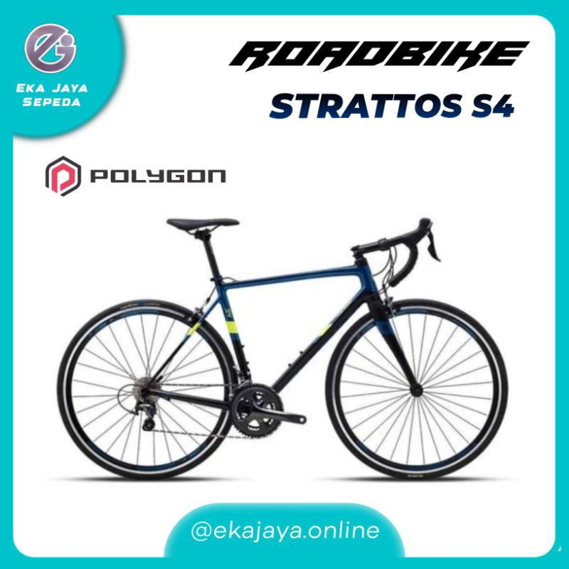 Road Bike Sepeda Balap POLYGON STRATTOS S4 2020