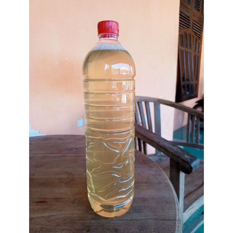 

air endapan jeruk nipis murni.