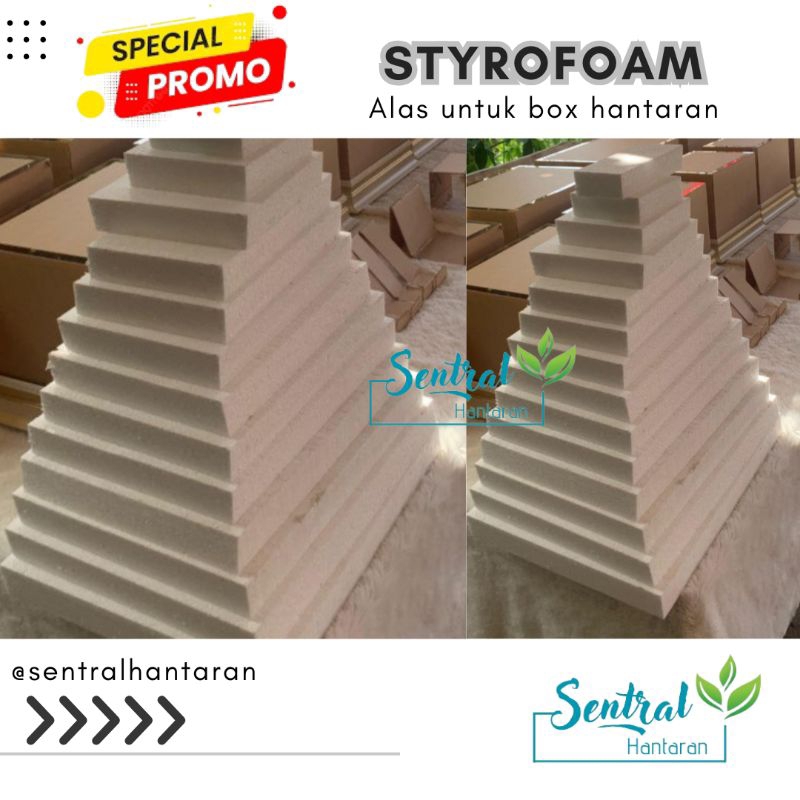 

STYROFOAM UNTUK ALAS BOX HANTARAN