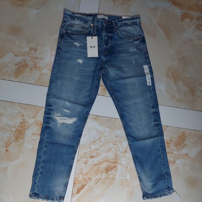 Zara man Denimwear Slimfit Ripped original - New