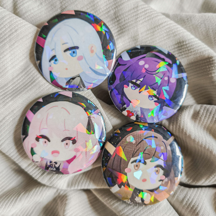 Nightcord at 25:00 Niigo Button Pin Badge [ Project Sekai ]