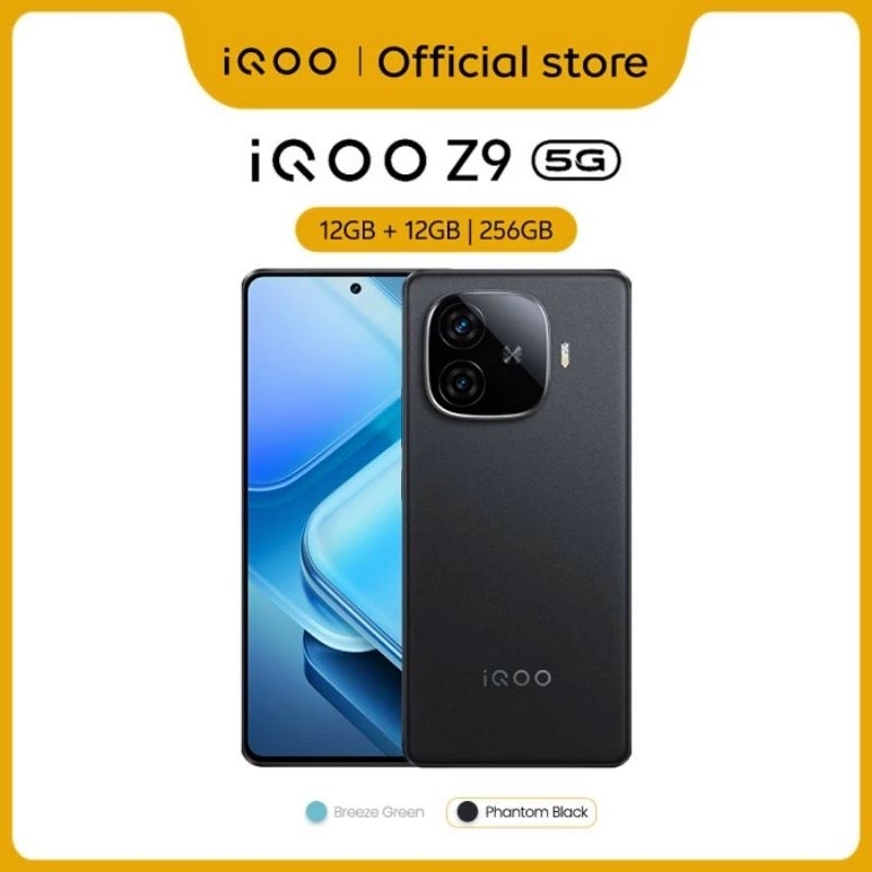 iQOO Z9 5G (12/256) Snapdragon 7 Gen 3, 6000 mAH, 144Hz AMOLED (4500 nits), Sony IMX882