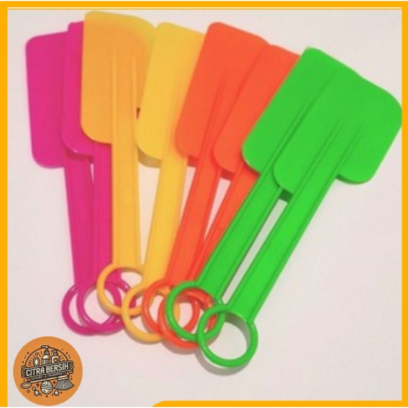 Polesan Plastik / Spatula Serbaguna Warna Warni KH NICE/DEAR/SWEET solet silikon tahan panassolet pl