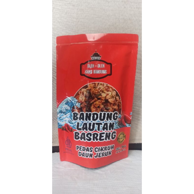 

Basreng pedas cikruh daun jeruk