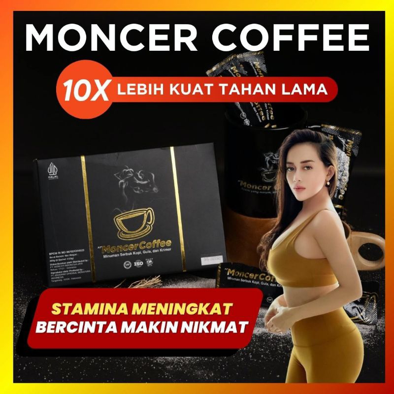 

NF Monn ceer Coffee Original Kopi Stamina Pria 10 Kali Kuat Tahan Lama Ampuh Aman Tanpa Efek Samping