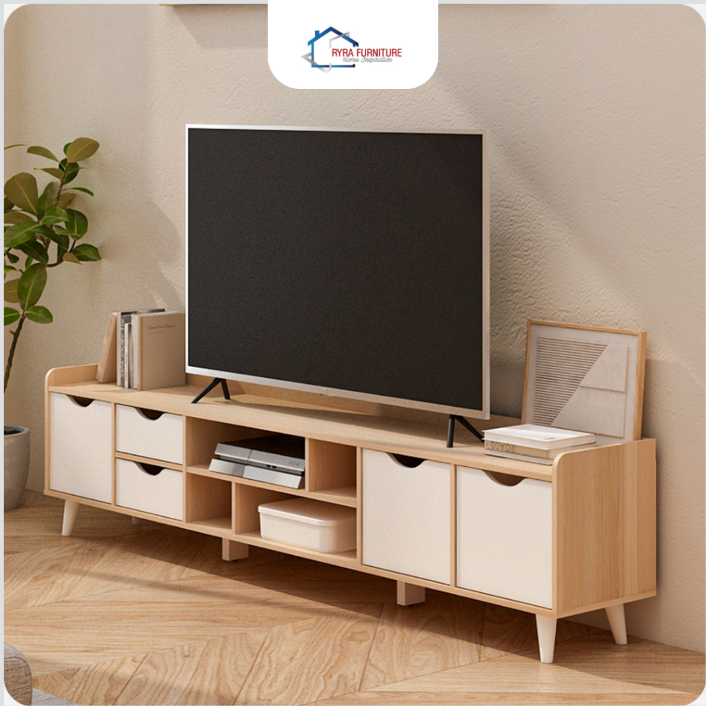 PIRA - FUJI TV180 MEJA TV / RAK TV / LEMARI TV / RAK TV MINIMALIS AESTHETIC MURAH