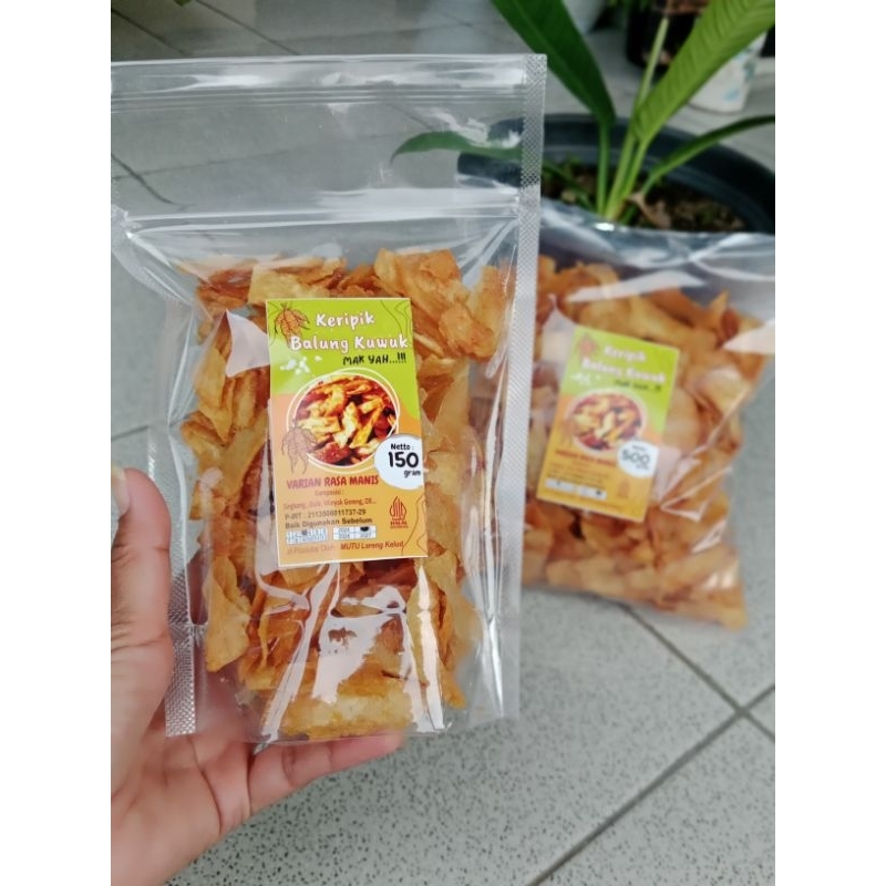 

Kripik Balung Kuwuk home made