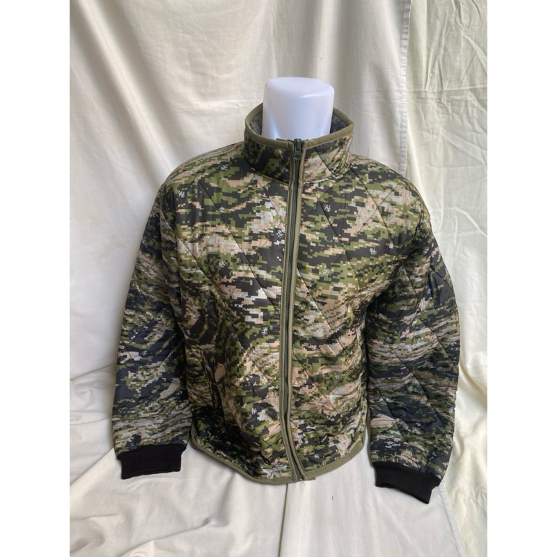 Jaket Baju Hangat Loreng Digital Tiger Wave Patern ROKA Marines Korea Army Like New