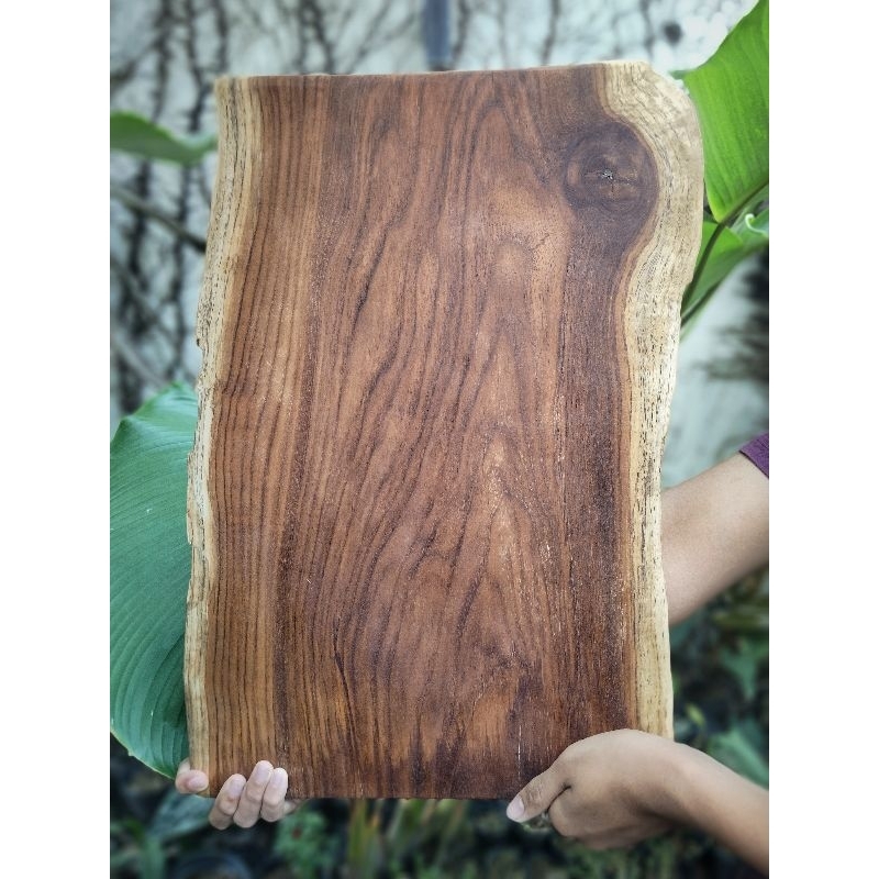 Wood Slice Kayu jati Jumbo (LT84)