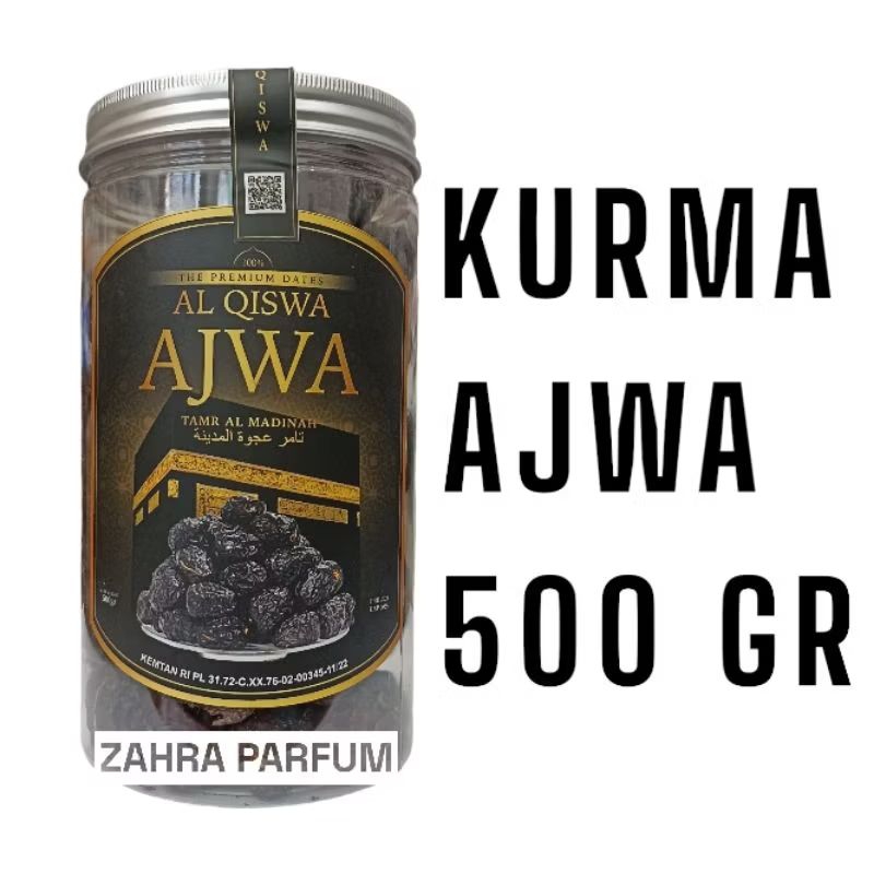 

Kurma AJWA Al Qiswa Premium Dates 500 gr