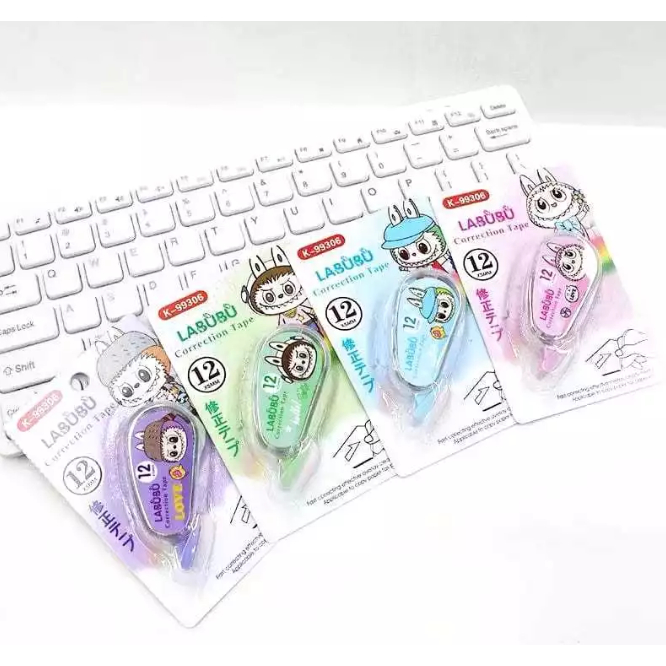 

Tipe X Kertas Correction Tape | Tip ex Animasi Anak Lucu Unik Stipo Kertas Pita Koreksi