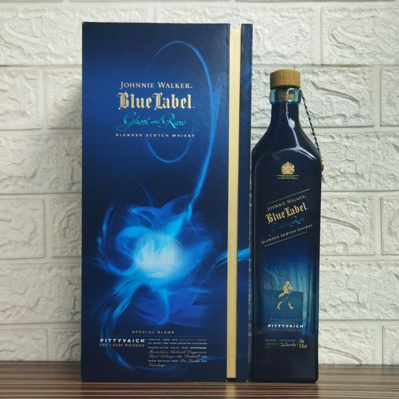 Botol Kosong JW Blue Label Pittyvaich + Box 750ml