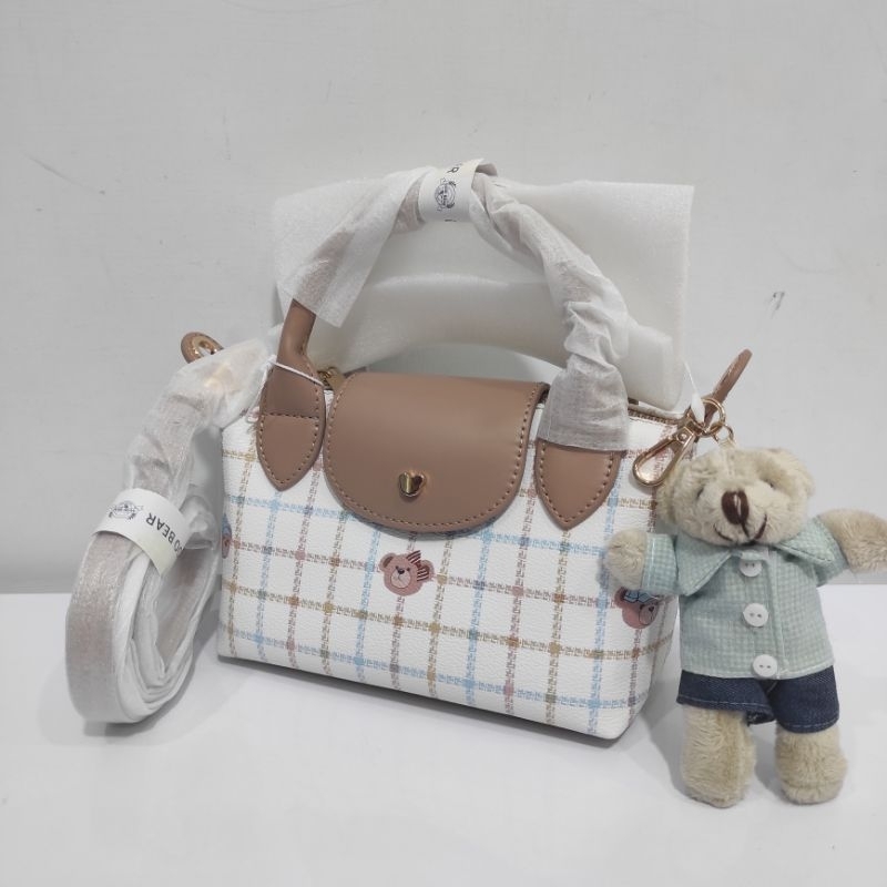 TTWN BEAR GUOO BEAR BANGKOK - GU1124 - Tas Sling Woman TTWN BEAR - TAS SLING WANITA - TAS SLING TERL