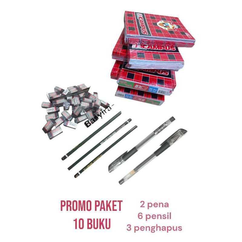 

PRomo Paket buku tulis campus isi 5 pcs dan 10 pcs
