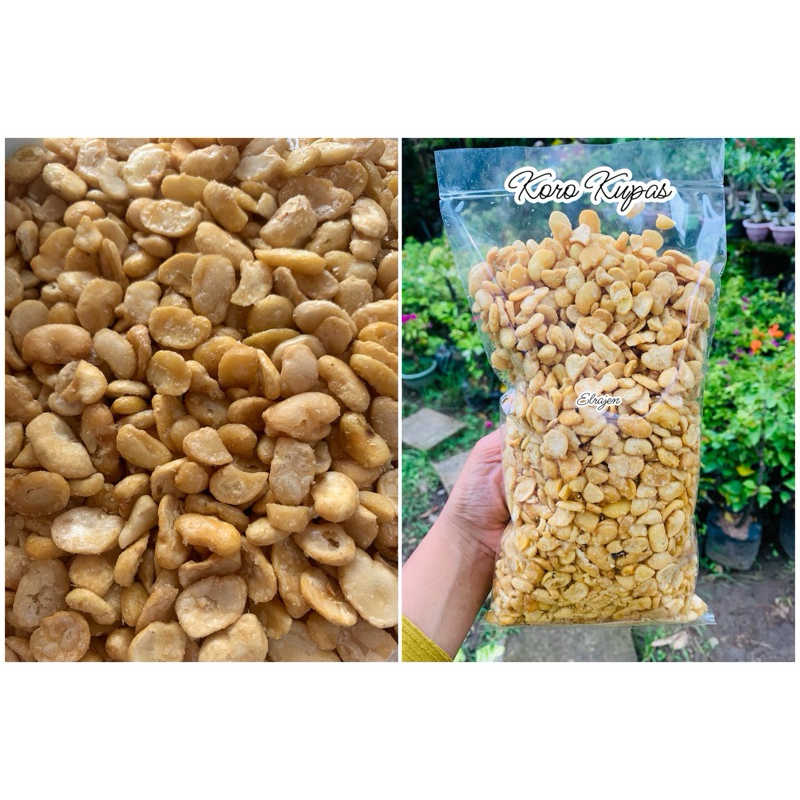 

KACANG KORO KUPAS GURIH 250gr 500gr 1kg