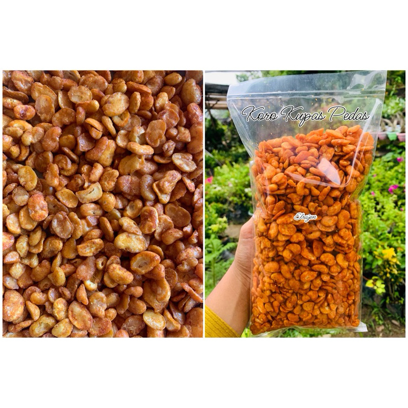 

KACANG KORO KUPAS BALADO PEDAS 250gr 500gr 1kg