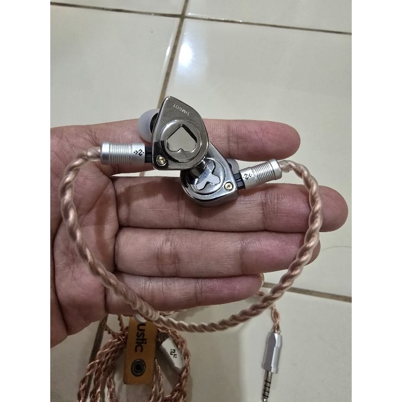 IEM EW300 + SenAcoustic Toba Pure Cooper Cable (preloved)