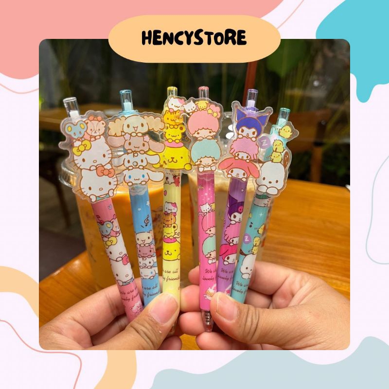 

(HencyStore) PULPEN GEL KARAKTER PENA LUCU KARAKTER PEN GEL WARNA HITAM