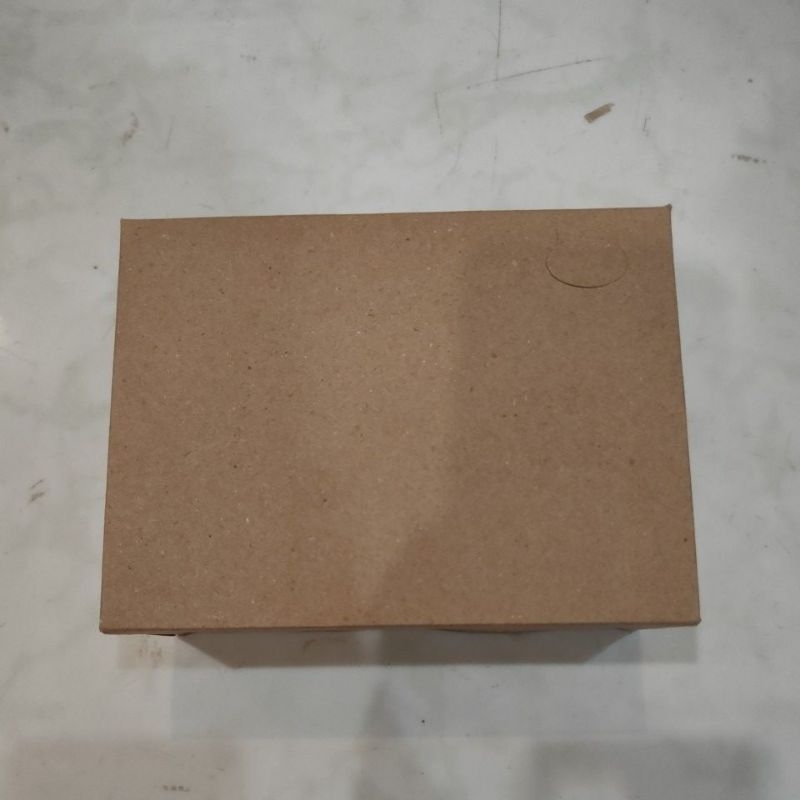 

10 Pcs Dus Nasi/Catering Simpack model lem Kraft Liner (16x12x7 cm)