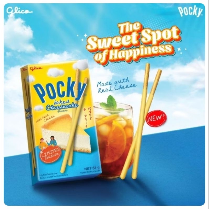 

Glico Pocky Baked Cheesecake Limited Editon 33gr