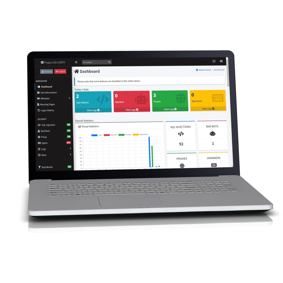Aplikasi Project Security Berbasis Web