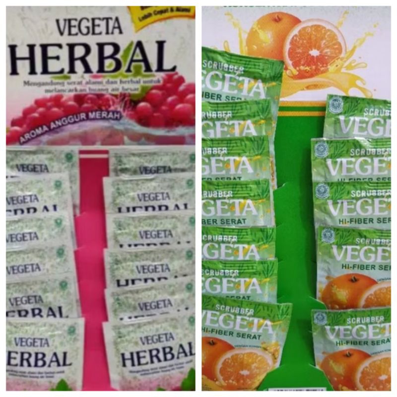 

VEGETA Scruber Rasa Jeruk isi 12 saset