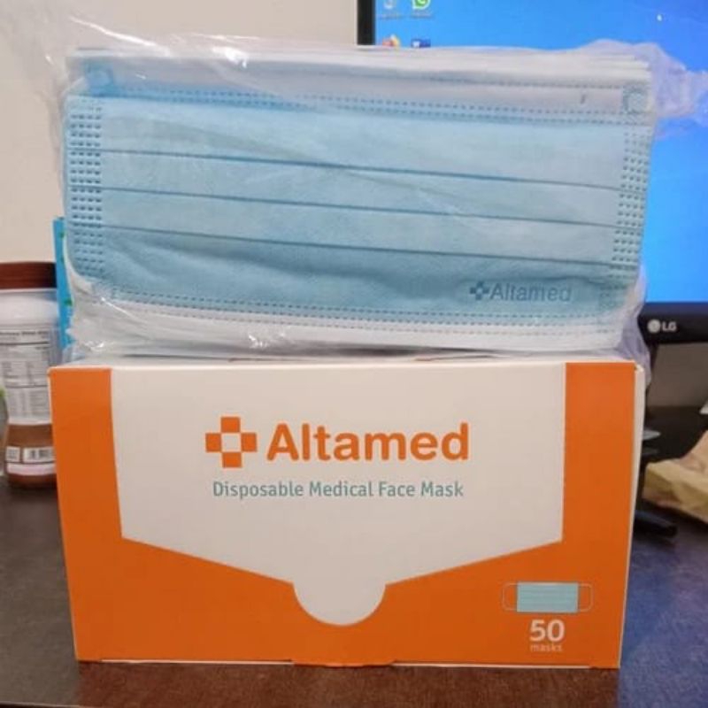 Masker medis 3ply Altamed murah