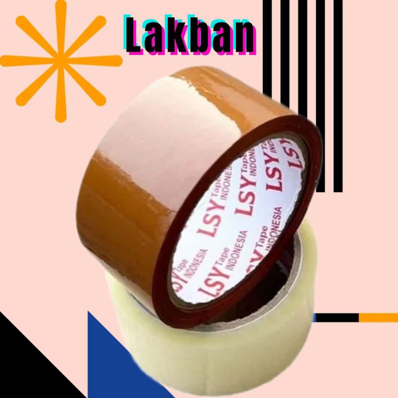 

lakban bening coklat 45mm