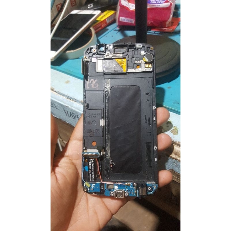 lcd samsung s6 flat copotan