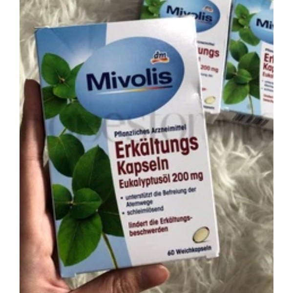 Mivolis Eucalyptus Untuk Pilek, Flu & Batuk isi 60pcs