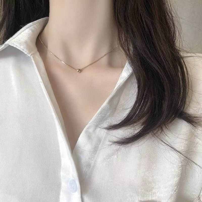 Kalung Wanita Fashion  Liontin Bulat Kecil K6