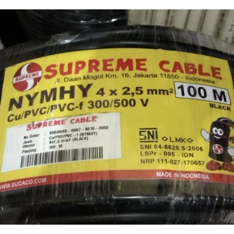 kabel NYYHY 4X2,5 SUPREME JEMBO KABELMETAL kabel 4x2.5 supreme jembo kabelmetal