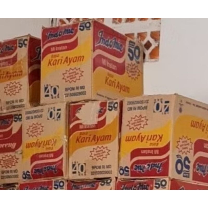 

INDOMIE KARE AYAM1 KARTON 40PCS