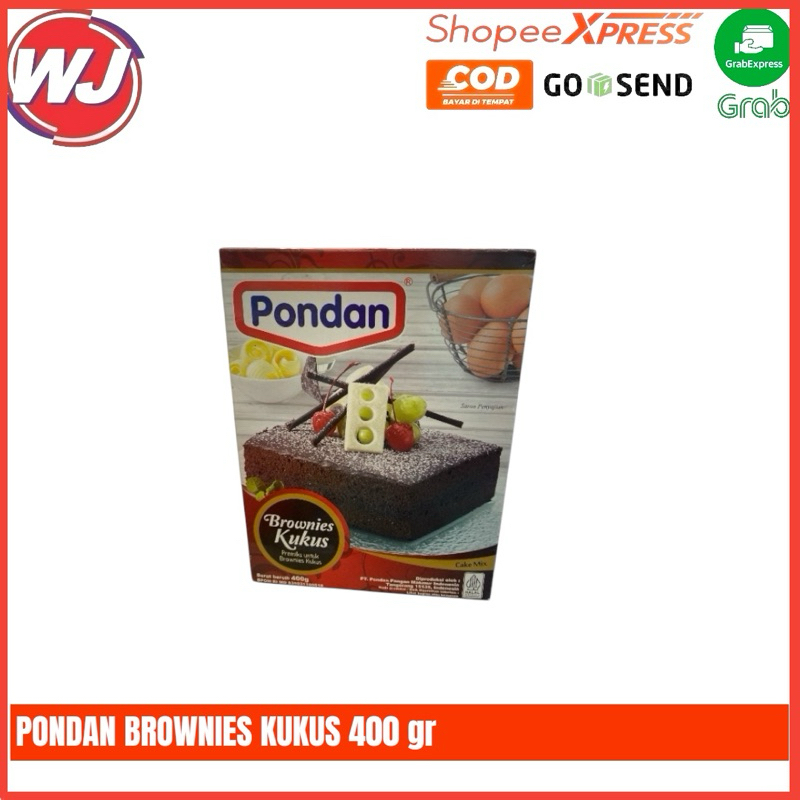

PONDAN BROWNIES KUKUS 400 gr