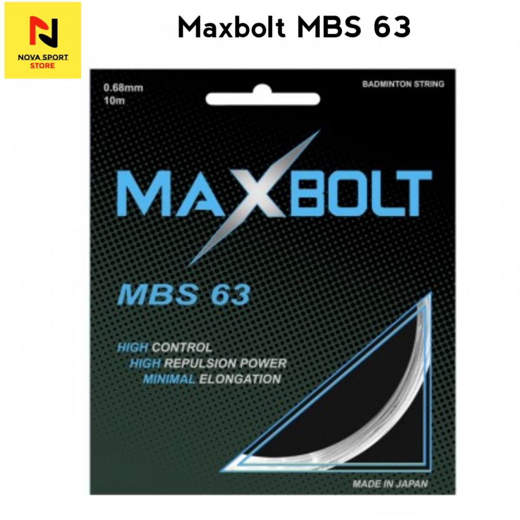 Maxbolt Senar Badminton Mbs 63