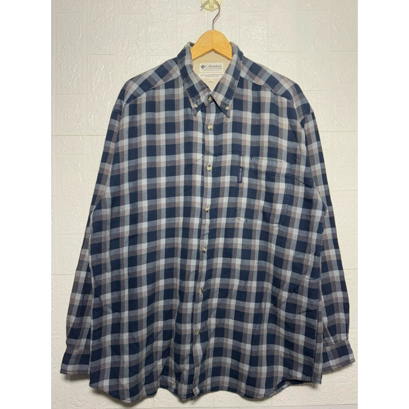 KEMEJA FLANEL SPORT COLUMBIA ORIGINAL (size besar)