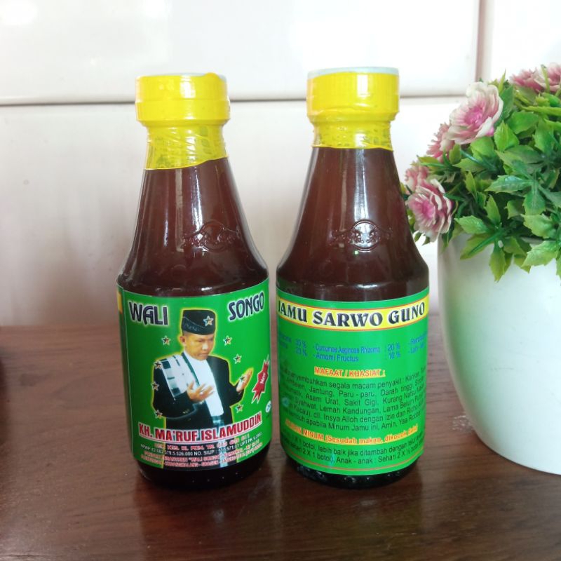 

JAMU SARWO GUNO KEMASAN CAIR WALISONGO KH. MA'RUF ISLAMUDIN