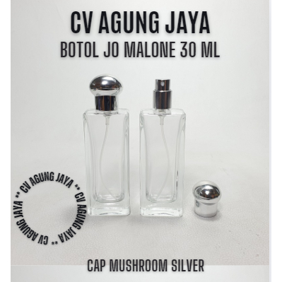 Botol Parfum Jo Malone 30 ML Drat Silver / Jo Malone / Botol Jo Malone 30 ml / Botol Parfum 30 ml
