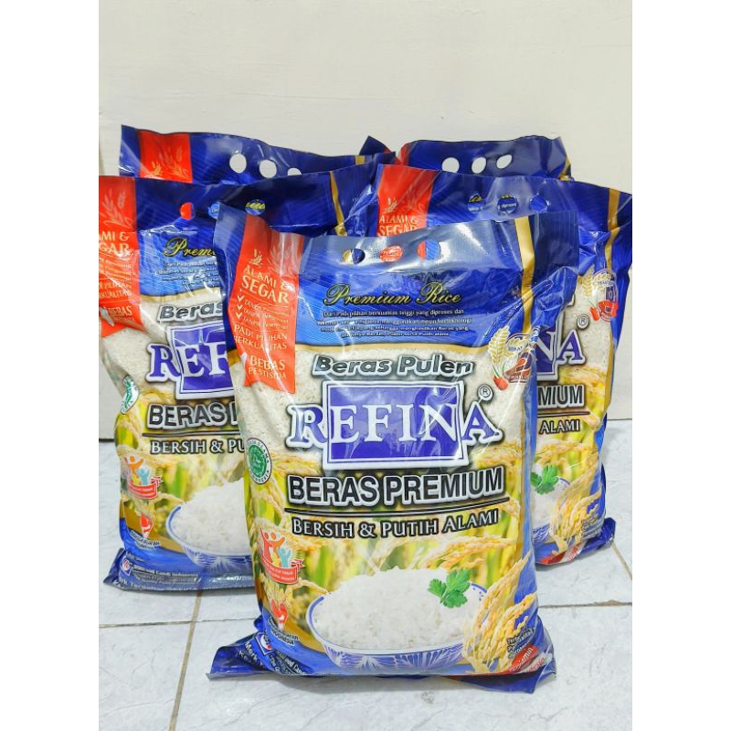

Beras Pulen Refina Premium 5 Kgs