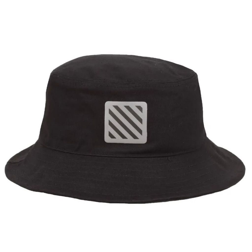 Kalibre Bucket Hat Topi Black Art 940195000