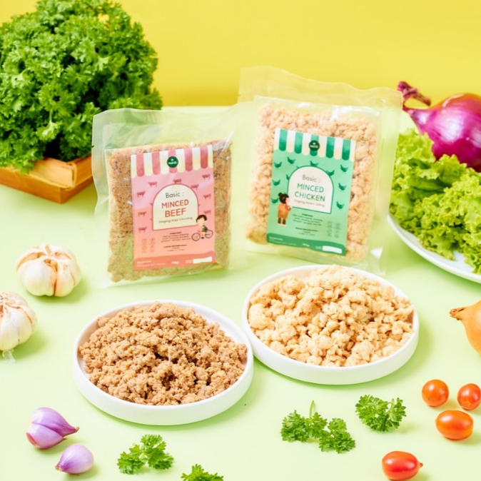 

Minced Beef | Minced Chicken | Ayam Daging Cincang Giling Matang by Nutriti
