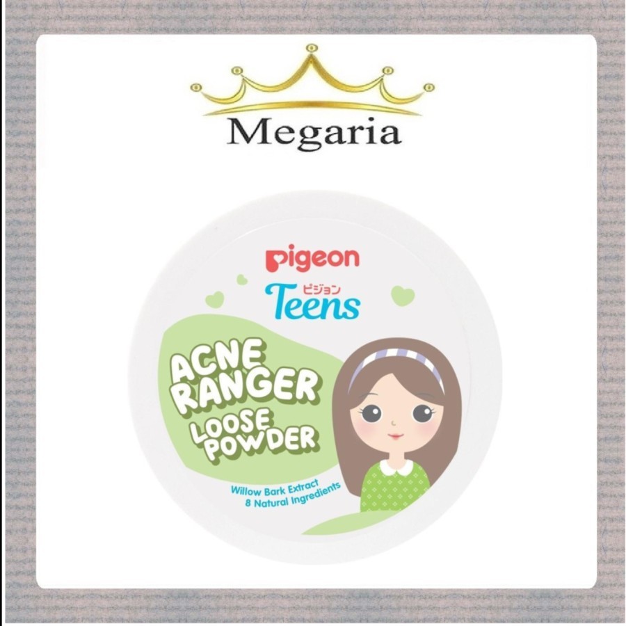 Pigeon Teens Powder Acne Ranger - Bedak Tabur Untuk Anak Dan Remaja