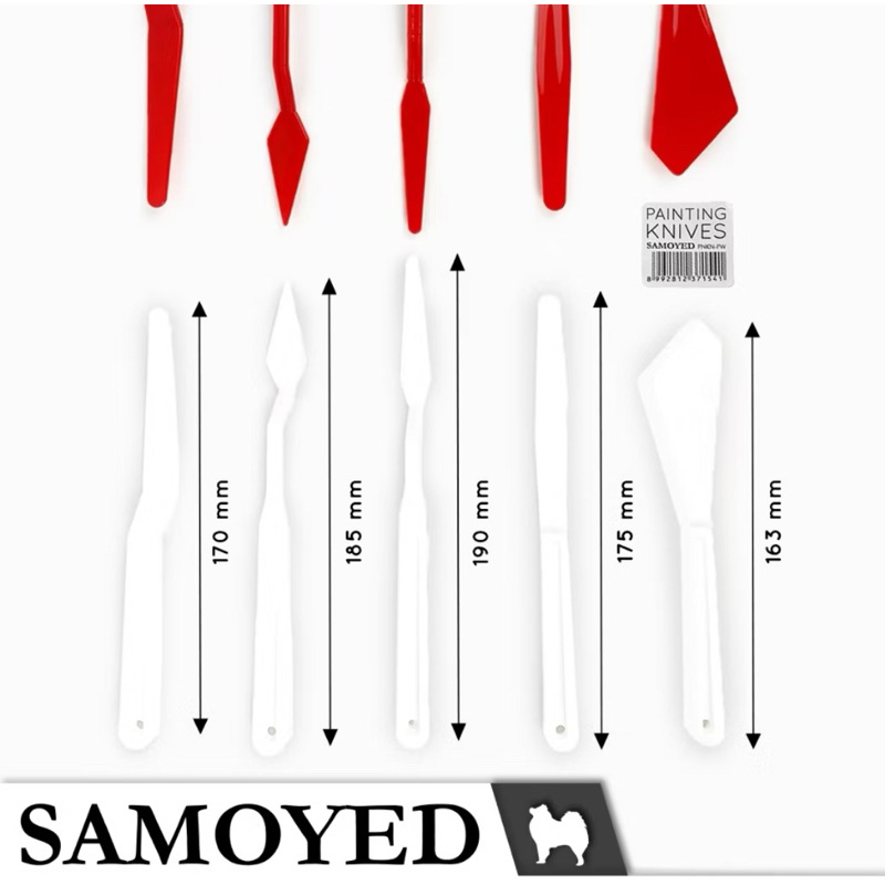 

AQ PAINTING KNIFE SAMOYED